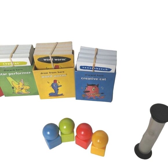 Cranium Game Hasbro Game Replacement Pieces Cards Tokens Timer Paper Pads - Picture 3 of 4